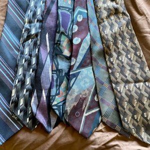 Collection of 7 neckties
